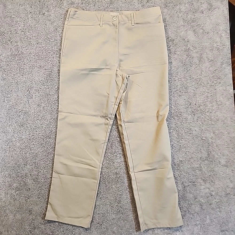 Lot of 3‎ Cintas Susan Fit Work Pants Women's Size 8 SH Beige Flat Front